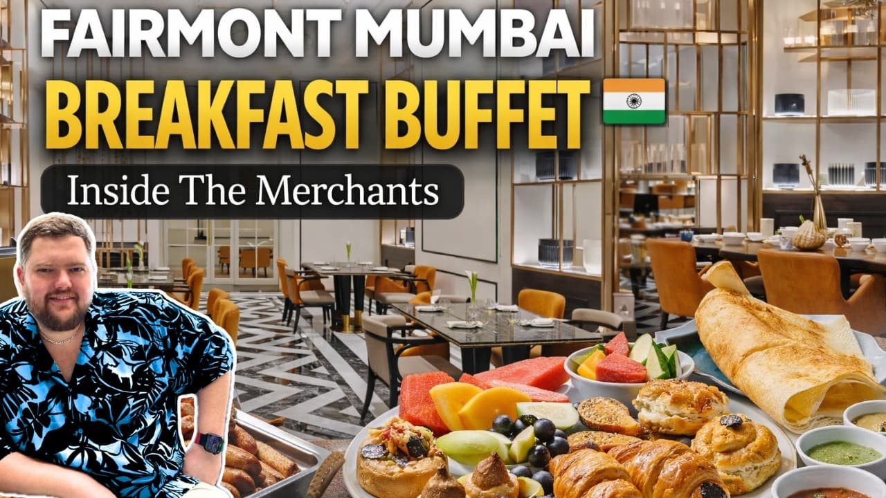 BeBaffled video thumbnail: Breakfast at Fairmont Mumbai