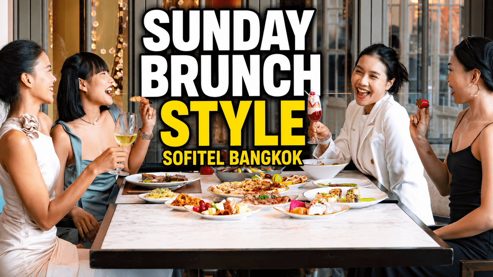 BeBaffled video thumbnail: Sunday brunch at Sofitel Bangkok Sukhumvit
